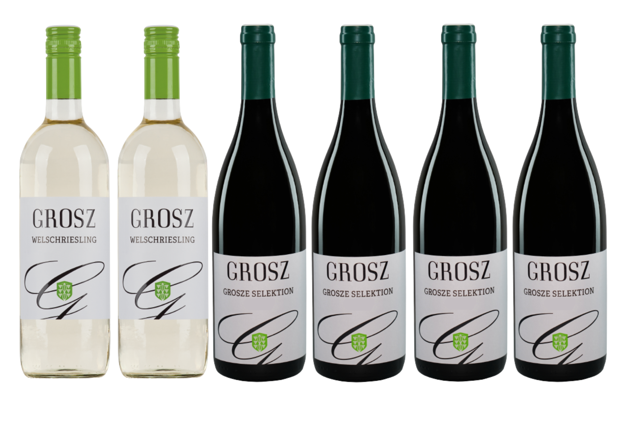 Weinflaschen-Box vom Weingut Grosz